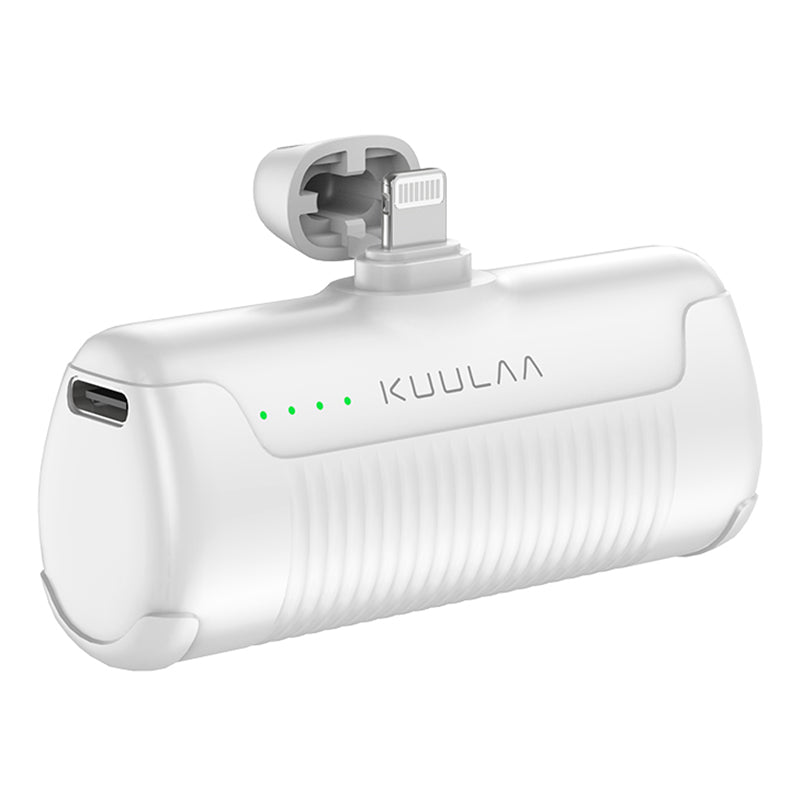 KUULAA KL-YD47 4500mAh Pocket Power Bank Emergency Phone Charger External Battery with Lightning Port KUULAA KL-YD47 4500mAh Pocket Power Bank Emergency Phone Charger External Battery with Lightning Port